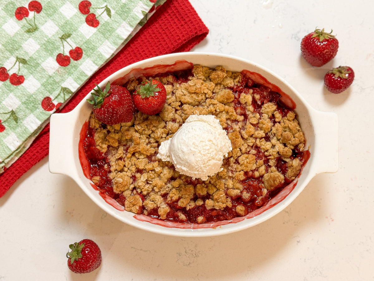 Strawberry Crisp | Fairhaven Mill