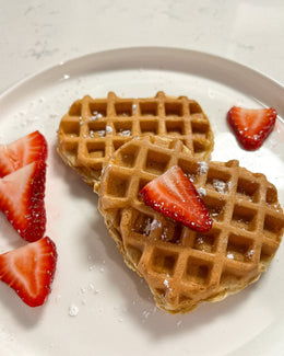 Mini Heart Waffles