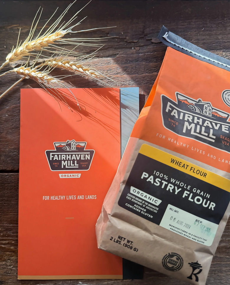 Baking with Fairhaven Mill's Organic Whole Grain Pastry Flour