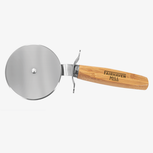 Fairhaven Mill Bamboo Pizza Cutter