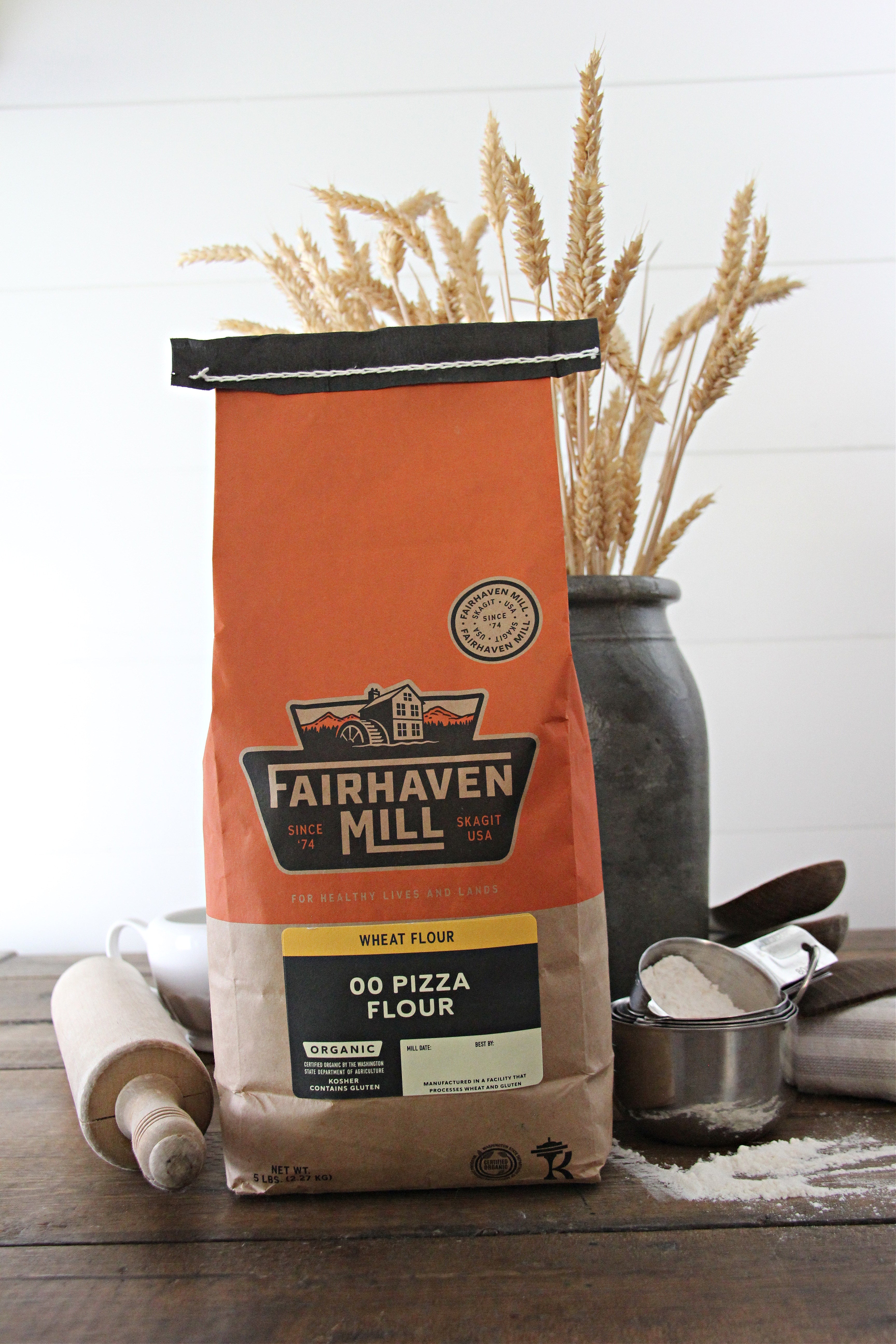 Organic 00 Pizza Flour – Fairhaven Mill