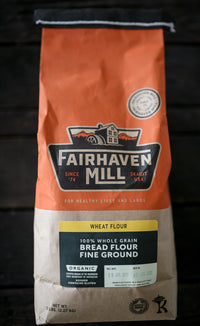 Organic 100% Whole Grain Bread Flour Fine Ground