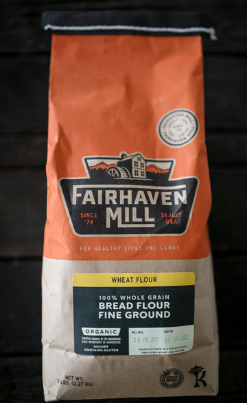 Organic 100% Whole Grain Bread Flour Fine Ground